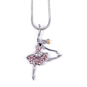 2784 Dancer Necklace with Crown